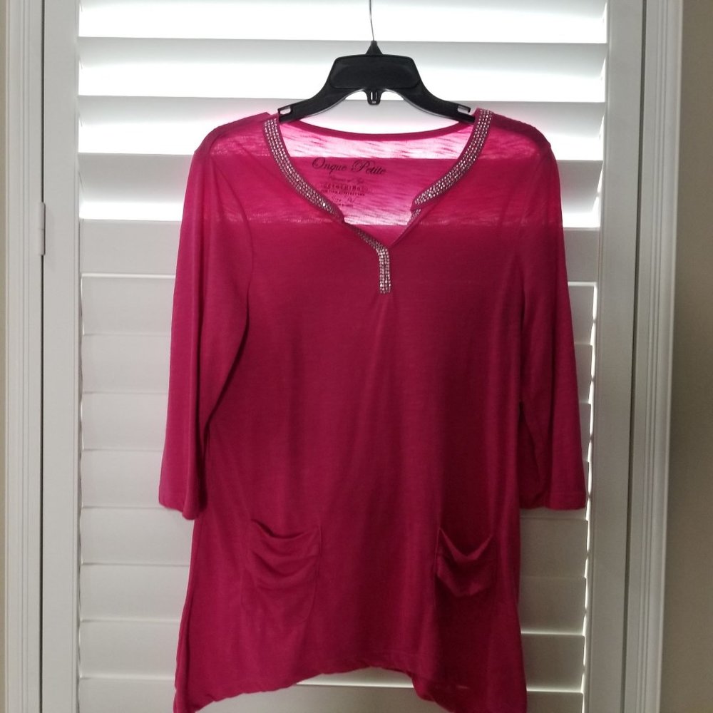 Onque Beach Cover-up/Top Size PL *LAST CHANCE"